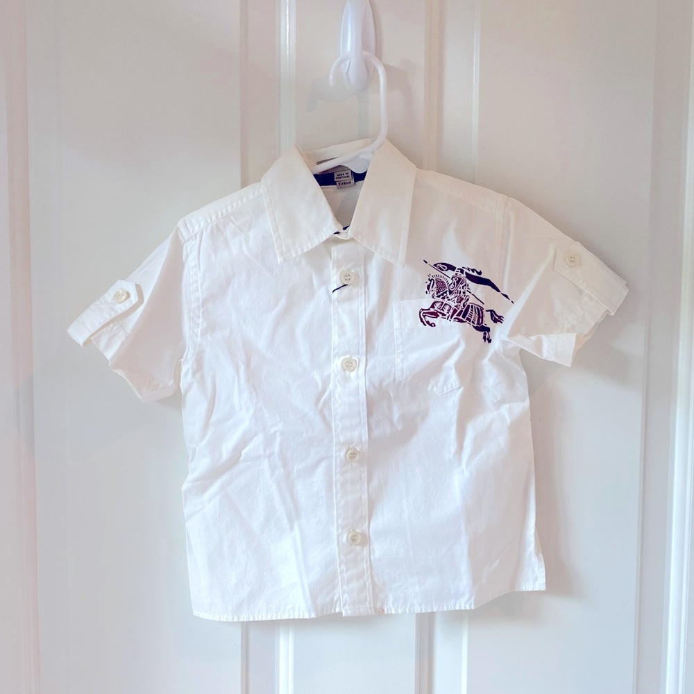 Burberry Boy Short Sleeve Button Down